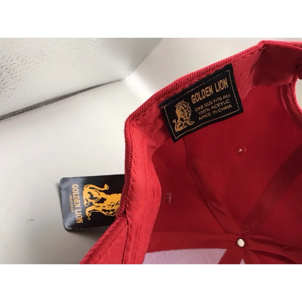 Red Marine Ball Cap 